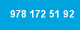 978 172 51 92
